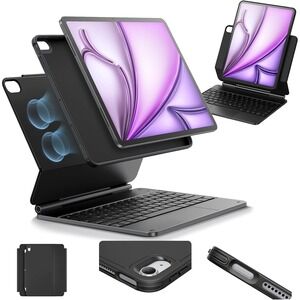 ESR iPad Air 13" M3/M2 Keyboard Case with Trackpad‎ – Rebound 360 Black
